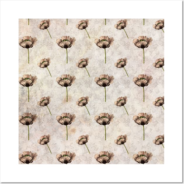 floral pattern case 6 Wall Art by Sahl King